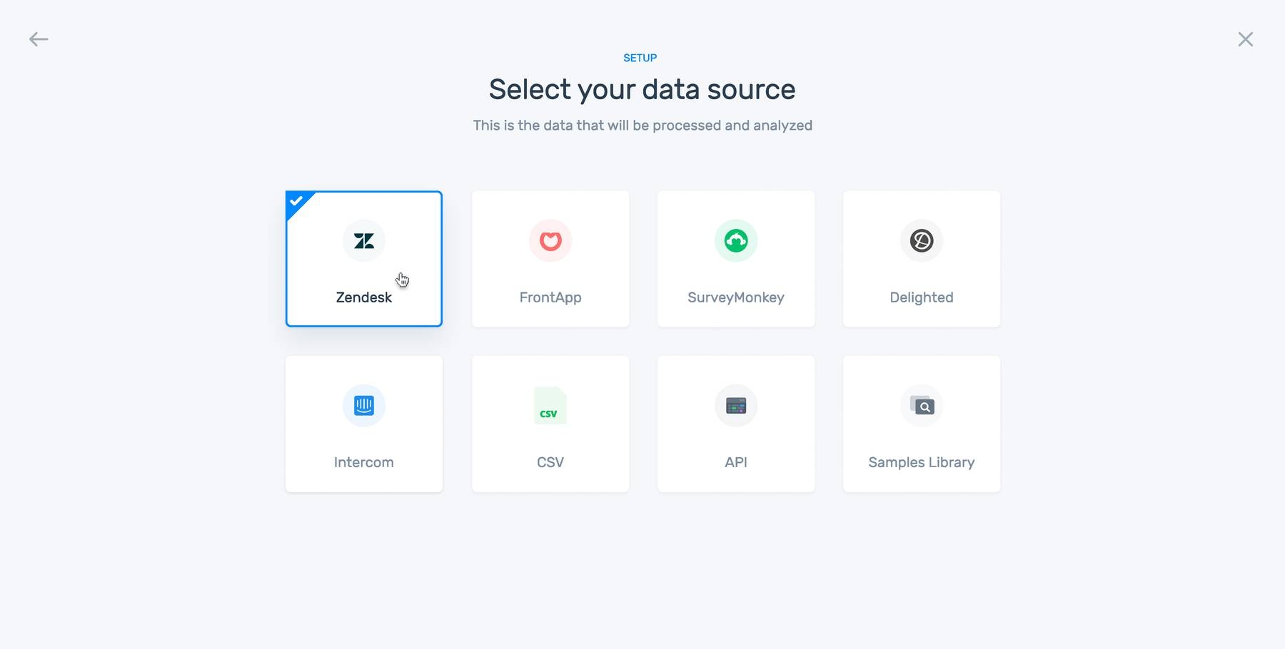Import your data